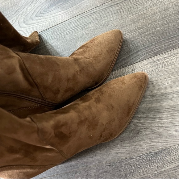 Marc Fisher Comara Over the Knee Pointed Toe Boots NWOT - Picture 4 of 11